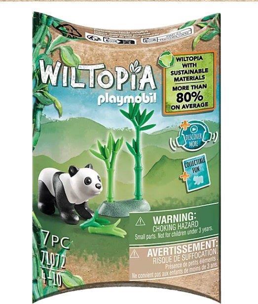 Actual product image Playmobil 71072 Young panda (71072, Playmobil Wiltopia)