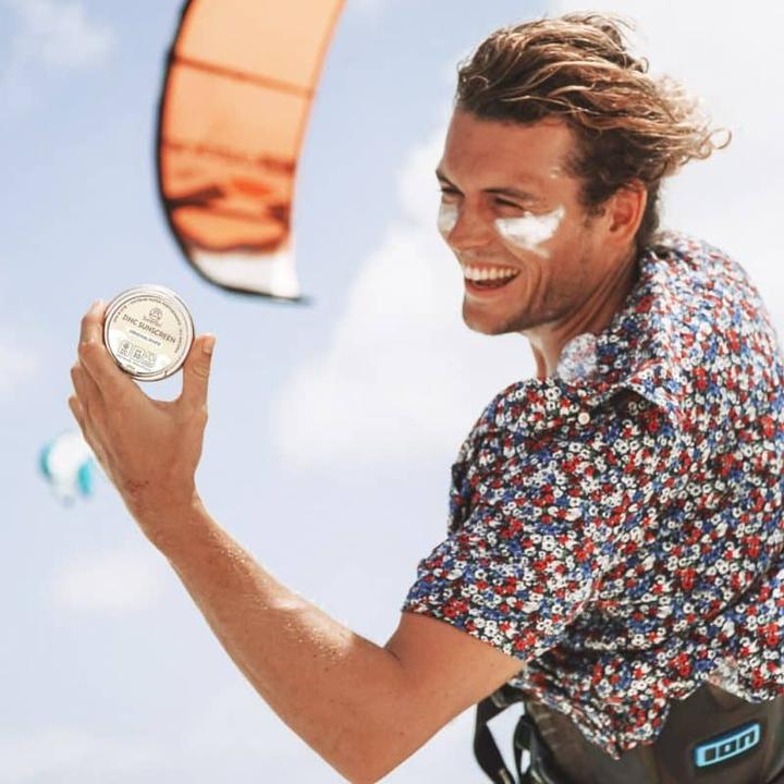 Actual product image Suntribe Zink Sunscreen Original White (Sun cream face, SPF 30, 45 g)