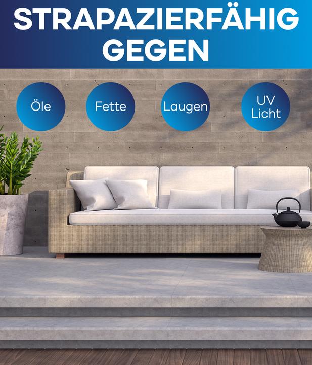 Actual product image Plid Concrete paint 0.75L - for approx. 8m² / Floor coating Floor colour base