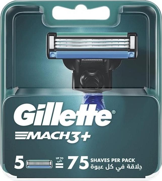 Actual product image Wahl Gillette Mach3+ Blades - 5 Pieces (5x)