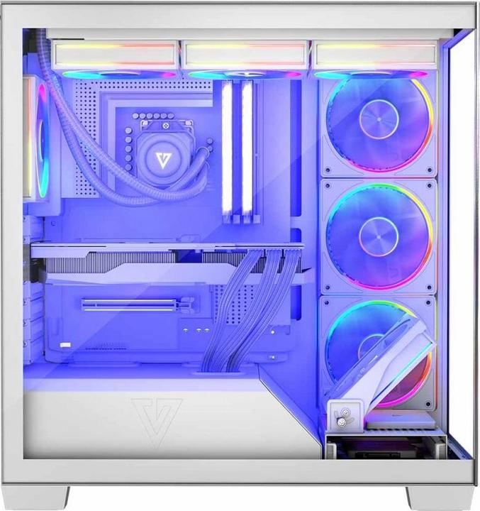 Produktbild Modecom Computergehäuse VOLCANO STELLAR ARGB MIDI 8F (ATX, mATX, Mini-ITX)