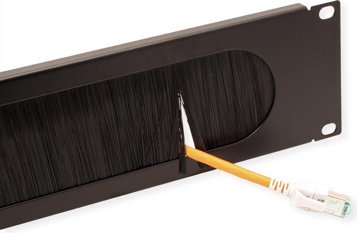 Produktbild Value 19"-Kabeldurchfhrg.2HE Buerste swz.