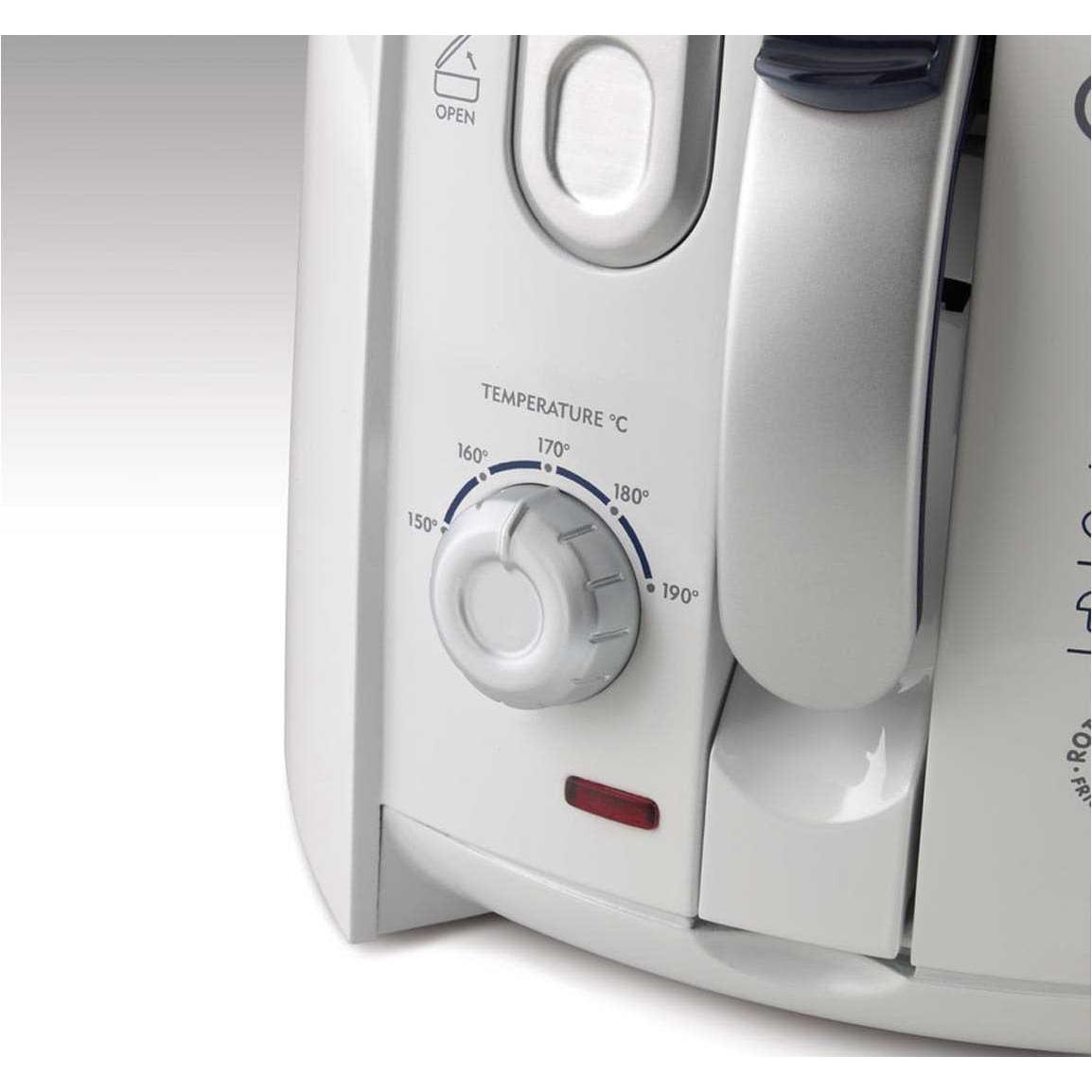 De'Longhi RotoFry F28211, Fritteuse, Weiss