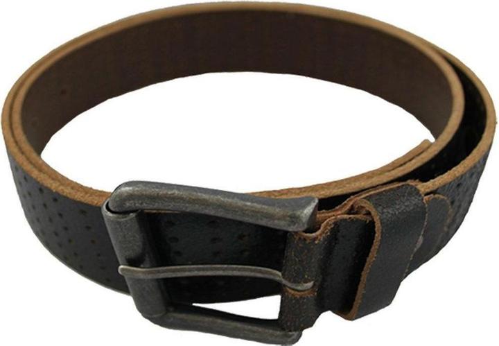 Actual product image Mustard Haymoor Leather Belt (S)