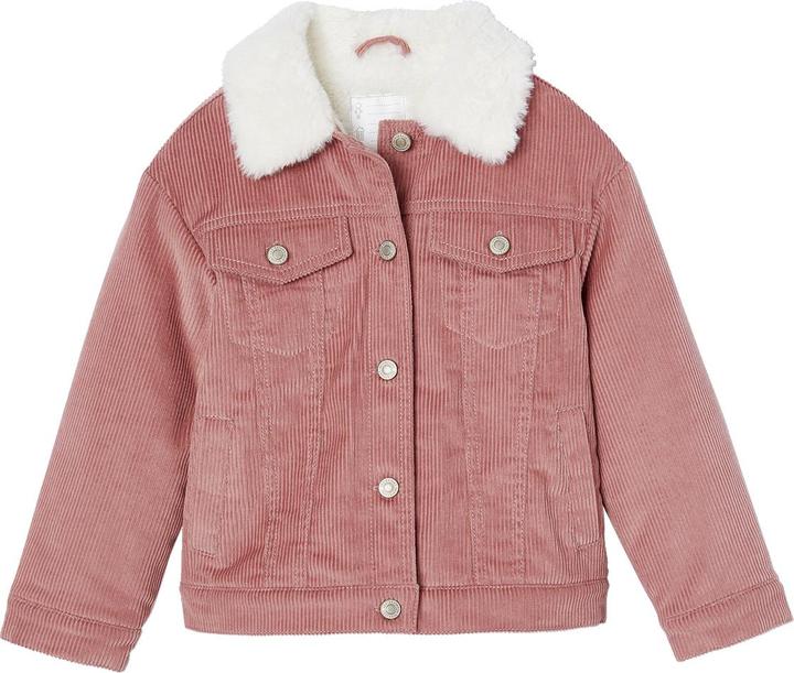 Immagine prodotto Vertbaudet Mädchen Cordjacke mit Kuschelfutter und Recycling-Polyester (122)