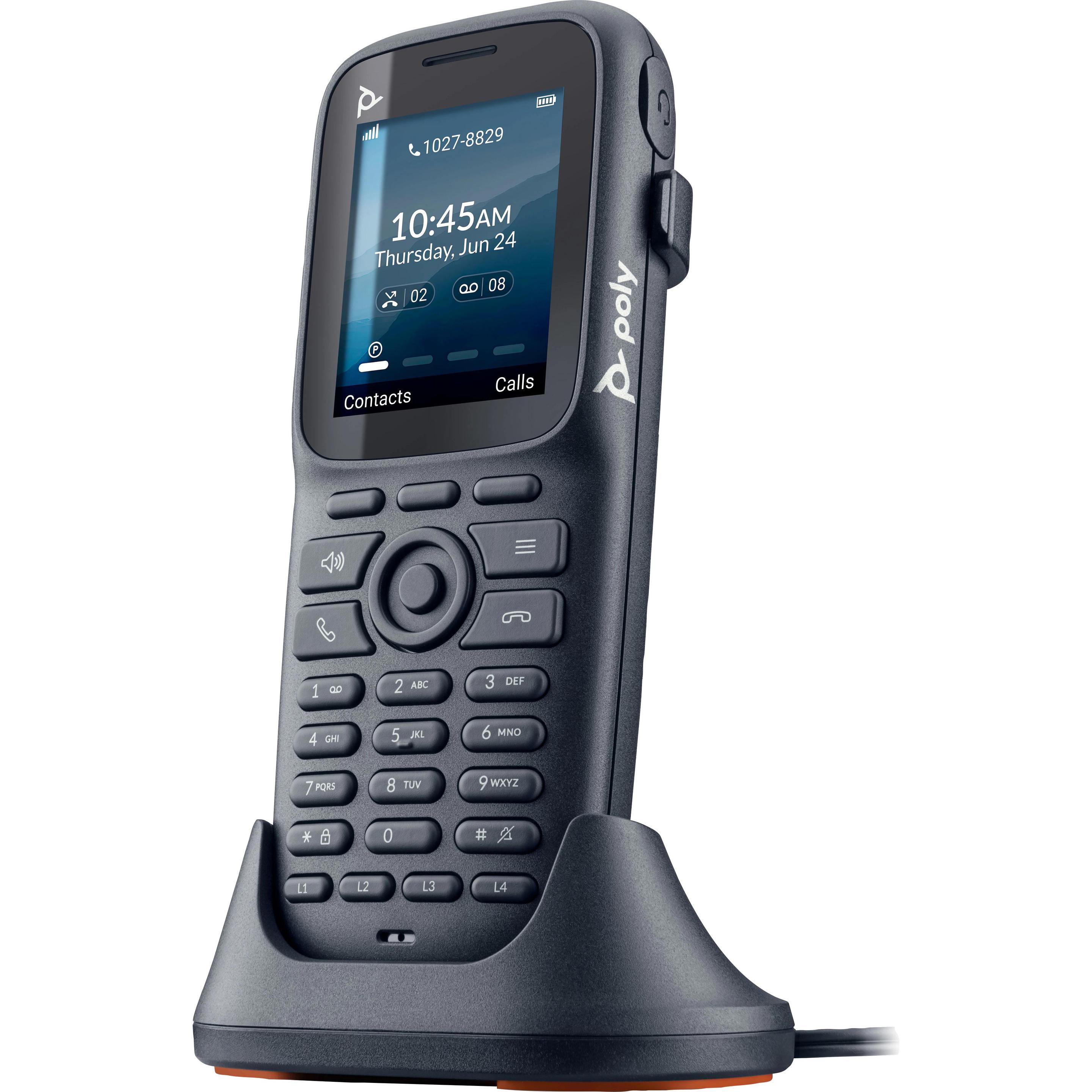 HP POLY ROVE 20 S DECT D2 B1BS 20PH - UK VERSIO, Telefon, Schwarz