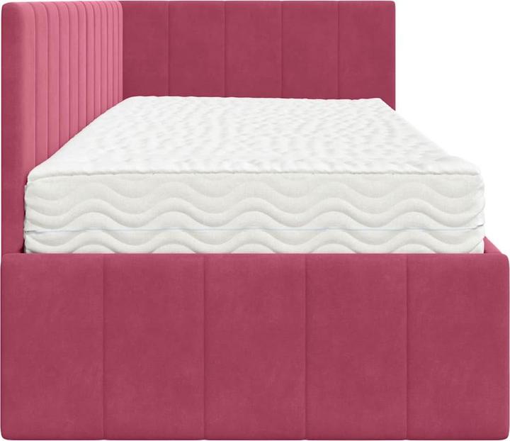 Actual product image vidaXL Eckbettgestell (80 x 200 cm)