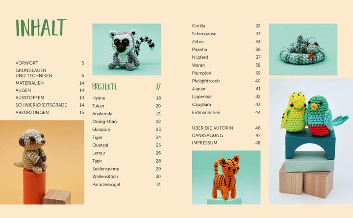 Immagine prodotto Sweet Minis häkeln – 23 wilde Dschungeltiere