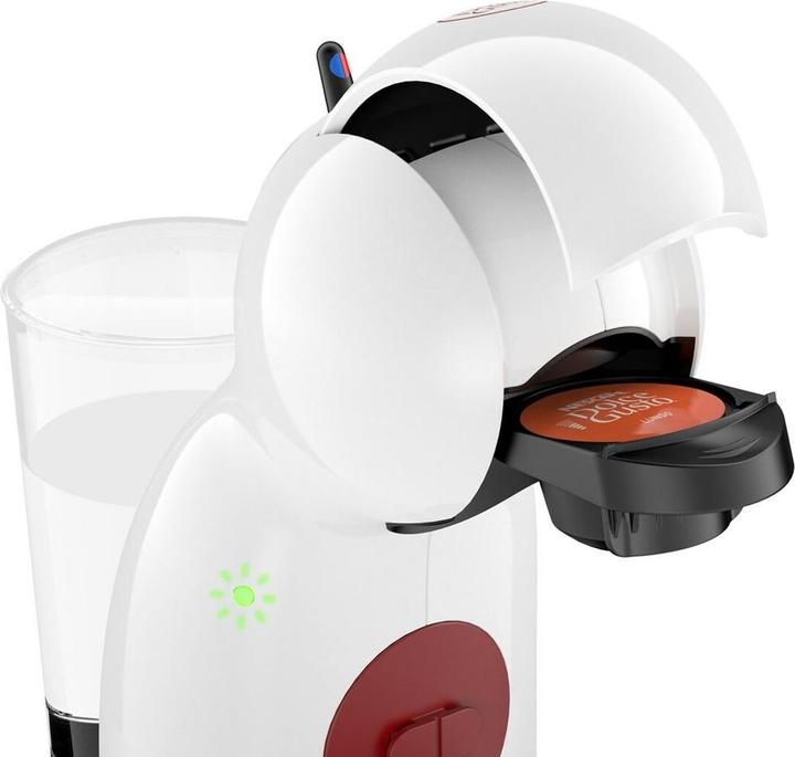 Productafbeelding Krups Nescaf Dolce Gusto Piccolo XS rood koffiezetapparaat Ultra Compact koffiepad koffiemachine multidran (NESCAFÉ Dolce Gusto)