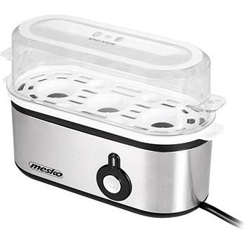 Thumbnail - Mesko MS 4485, Eierkocher, Schwarz, Silber, Transparent