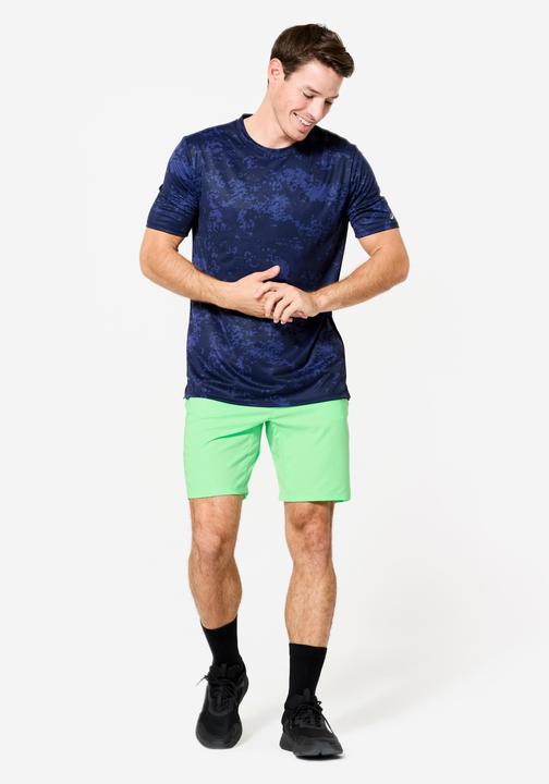 Produktbild Domyos Shorts Reissverschlusstaschen - neongrün (3XL)