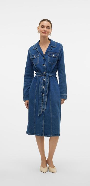 Actual product image Vero Moda VMTELLY Midikleid Jeanskleid (S)