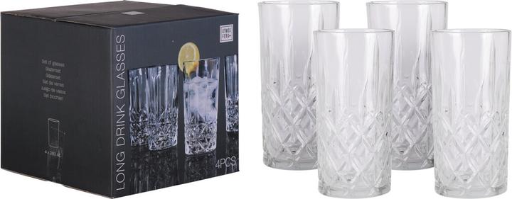 Actual product image Excellent Houseware Elegant glass set (0.30 l, 4 x)