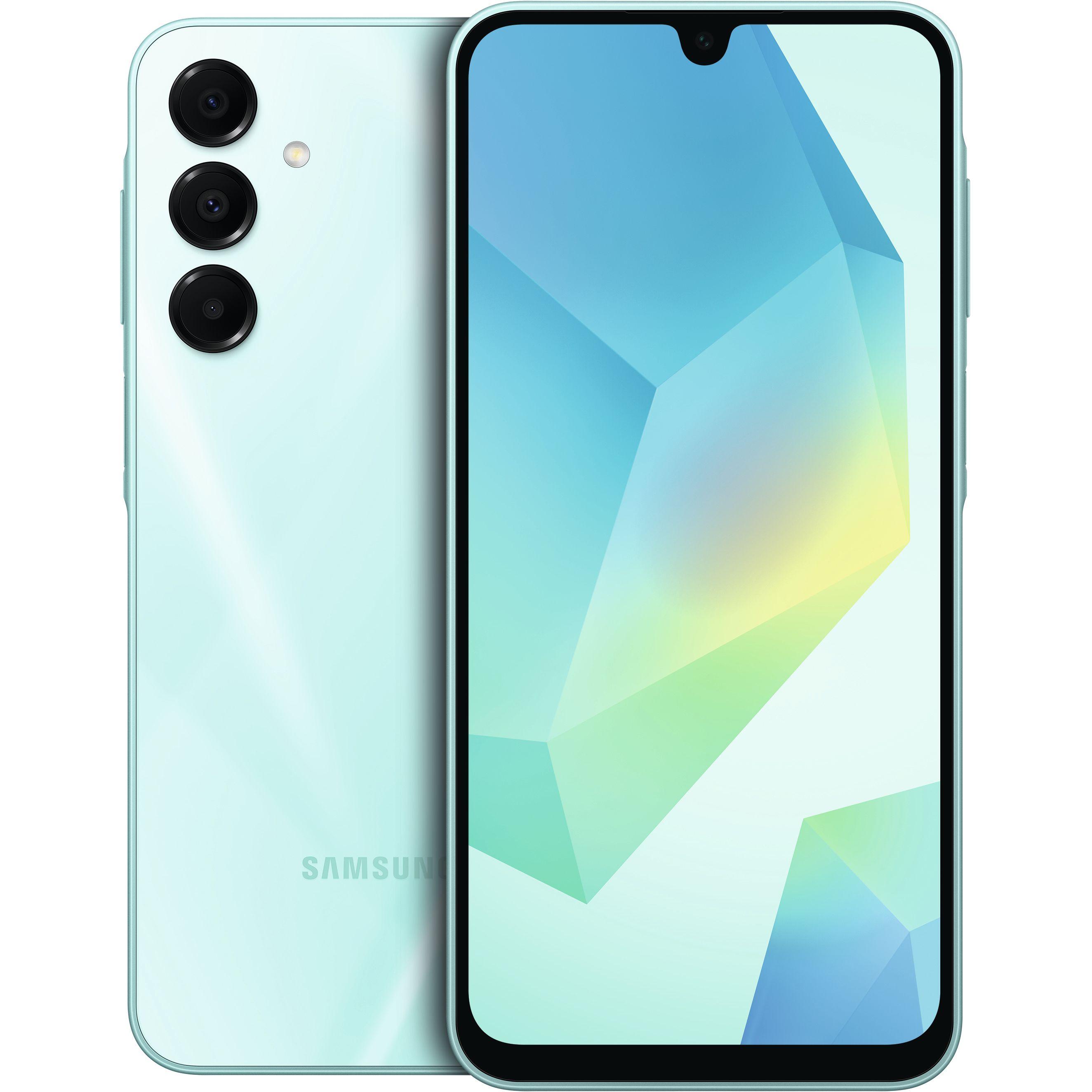 Samsung Galaxy A16 5G (128 GB, Light Green, 6.70", Dual SIM, 50 Mpx, 5G), Smartphone, Grün