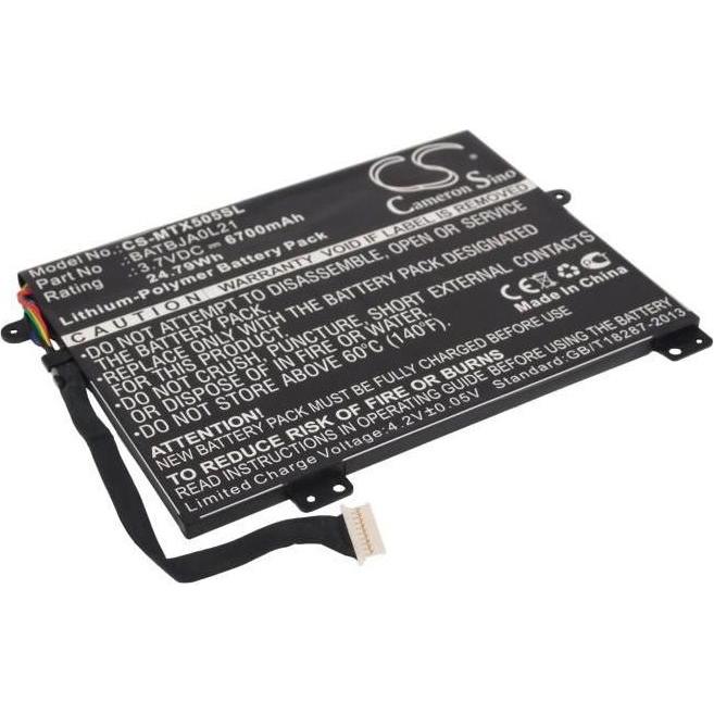 Thumbnail - CoreParts Battery for Motorola Mobile (6700 mAh), Notebook Akku, Schwarz