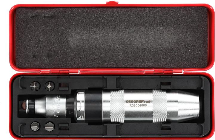 Actual product image Gedore Red red R38004006 Screwdriver set 1/2 +Bits 6 pieces