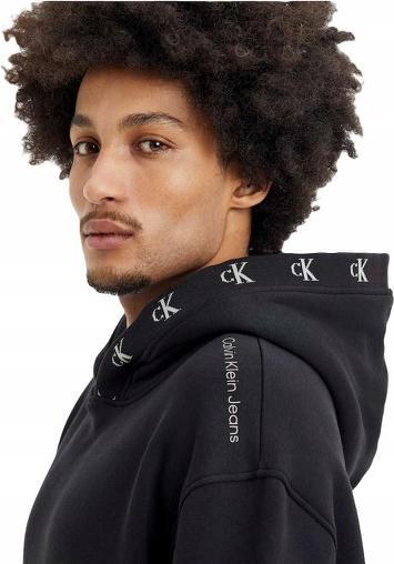 Image du produit Calvin Klein Jeans LOGO JACQUARD HOODIE, noir(black), taille L (L)