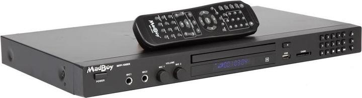 Produktbild MadBoy MFP1000X DVD/Blu-Ray player DVD player Black (DVD Player)