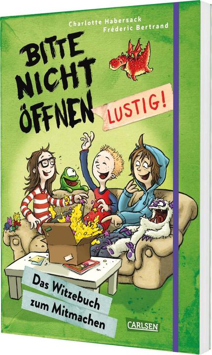 Bitte nicht öffnen: Lustig! (Victoria Hahn, Bertrand Frédéric, Abitacolo Charlotte, Tedesco)