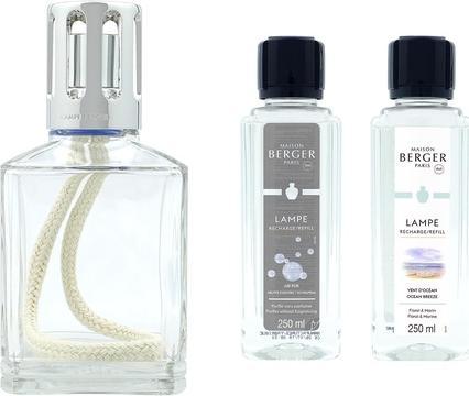 Actual product image Maison Berger 3098 Essential cube set with lamp fragrance and burner (180 ml)