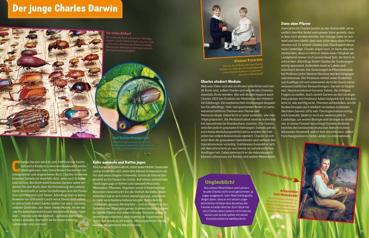 Actual product image Tessloff WAS IST WAS Abenteuer Evolution. Das Wunder des Lebens (German, Manfred Baur, 2020)