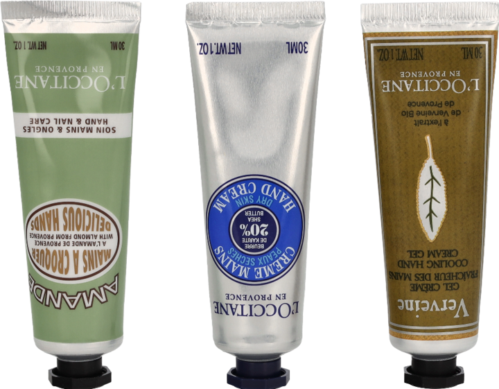 Actual product image L'Occitane Soft Hands Trio (90 ml)