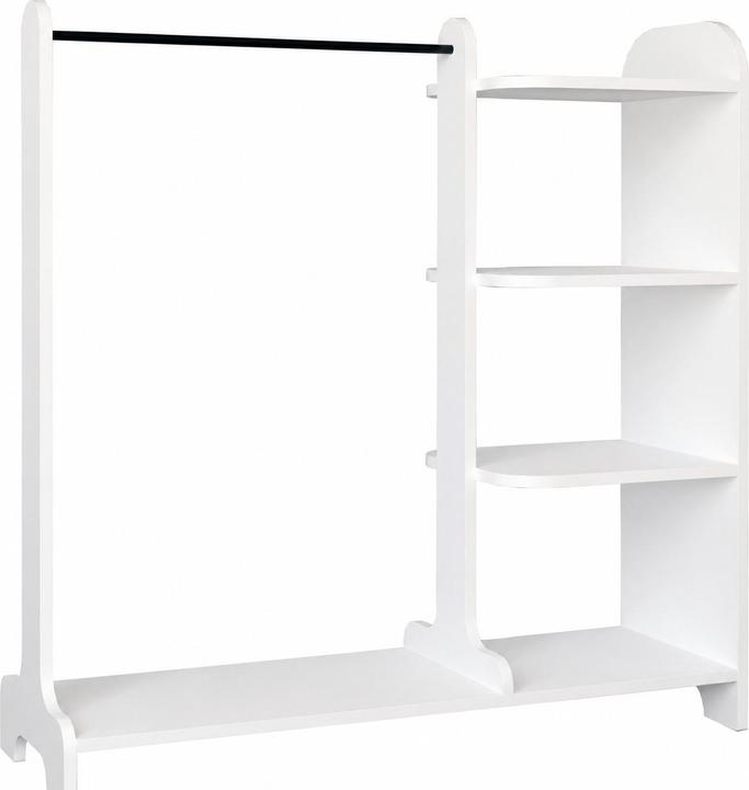 Produktbild VCM Holz Kleiderständer mit Regal Lempu L