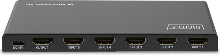 Actual product image Digitus 8K HDMI Switch, 5x1