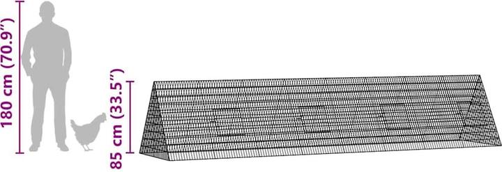 Image du produit vidaXL Hühnergehege