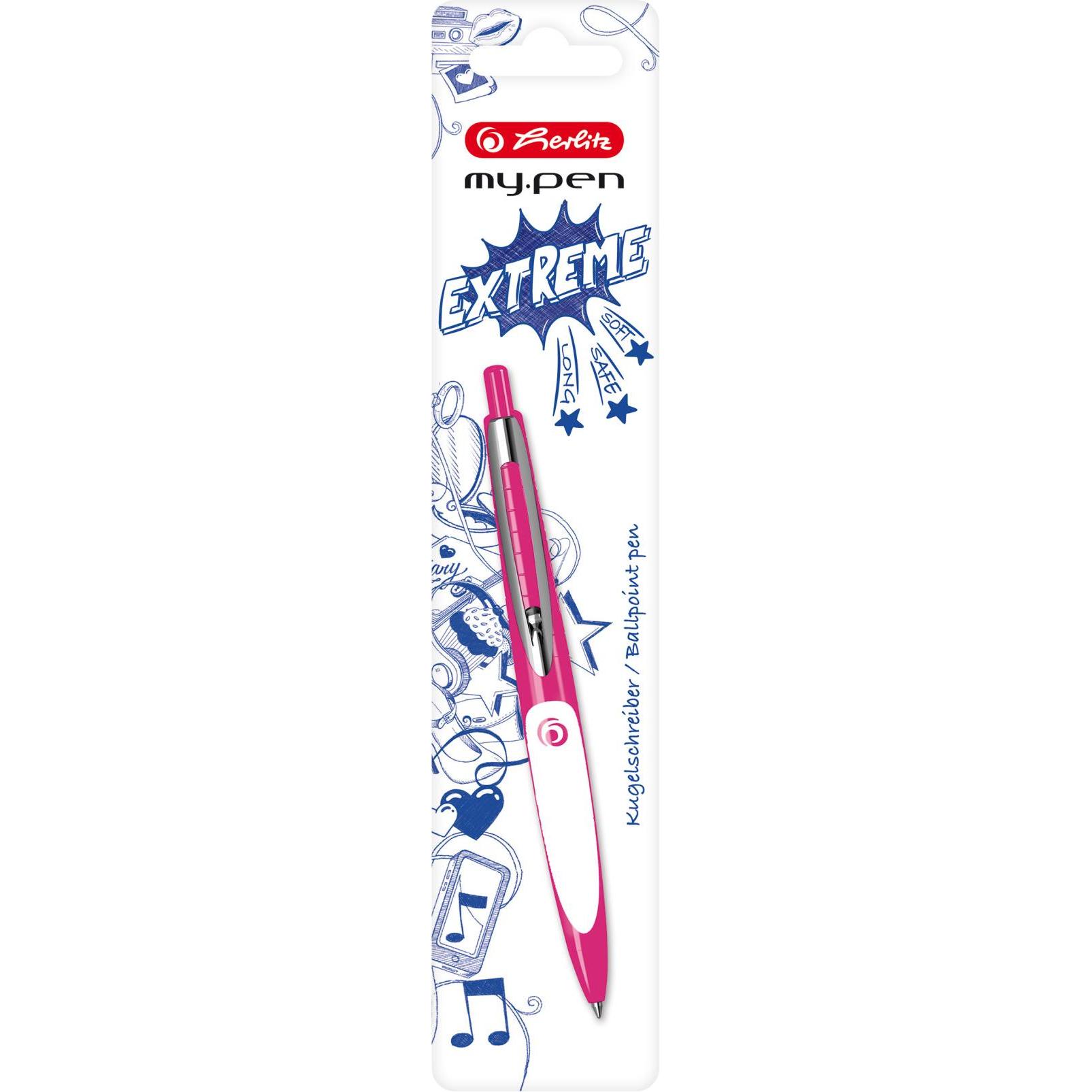 Thumbnail - Herlitz, Schreibstifte, Kugelschreiber my.pen /weiss (Pink/Weiss, 1 x)