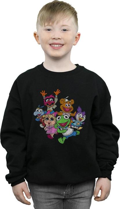 Produktbild Disney The Muppets Muppet Babies Colour Group Sweatshirt Jungen (128)