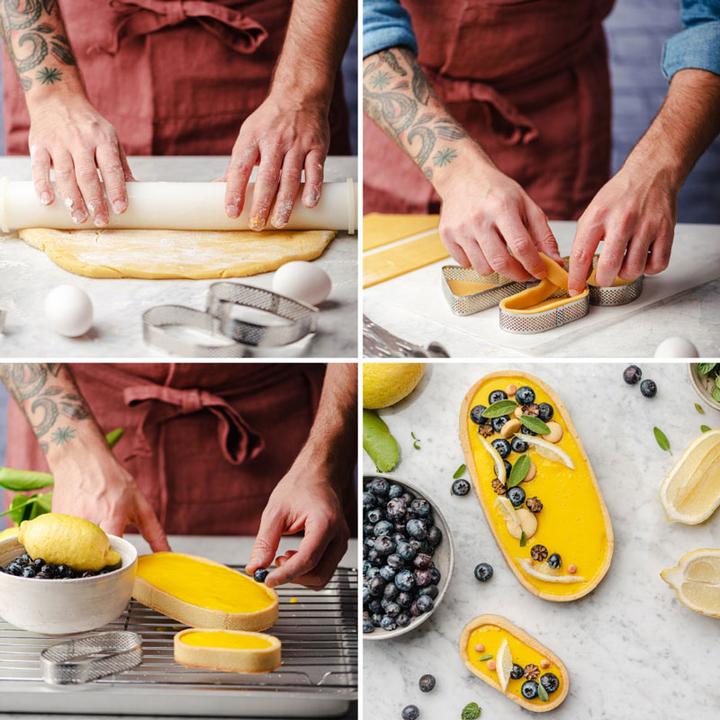 Produktbild Decora Perforierter Ovaler Tortenring