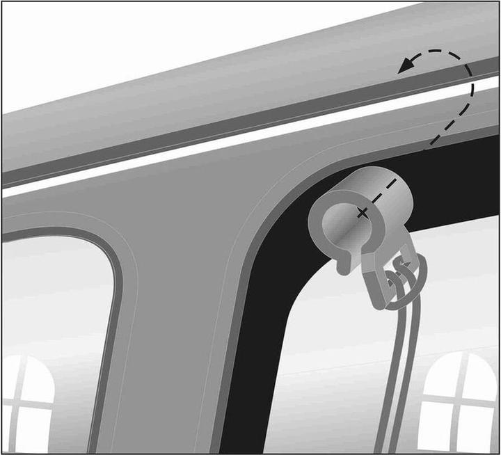 Immagine prodotto Trixie Rete per auto, circa 1x1m, nero (Cane, Riflettori)