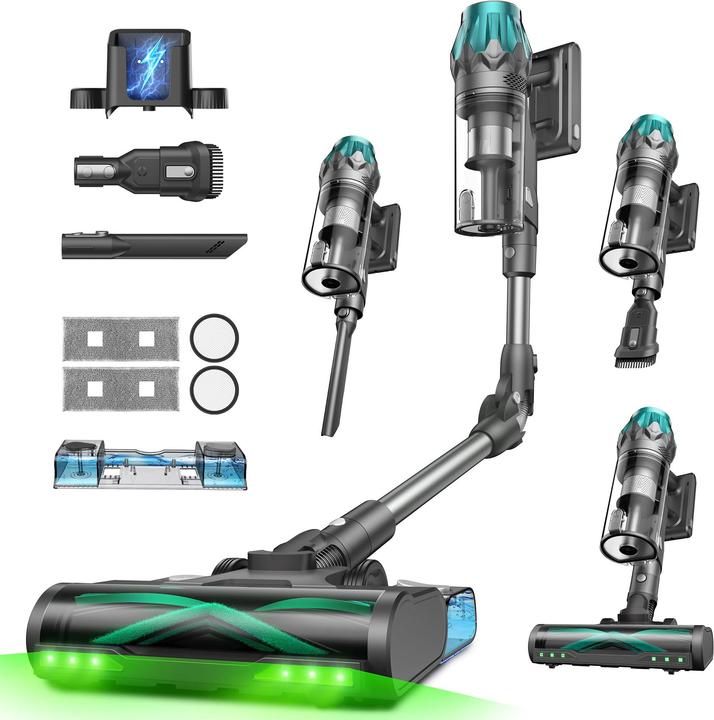 Vexilar V15Max Akku-Staubsauger mit Wischfunktion
