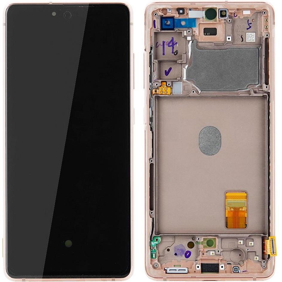 Samsung Galaxy S20 FE 5G LCD Display Original - Cloud Orange (Display, Galaxy S20 FE 5G), Mobilgerät