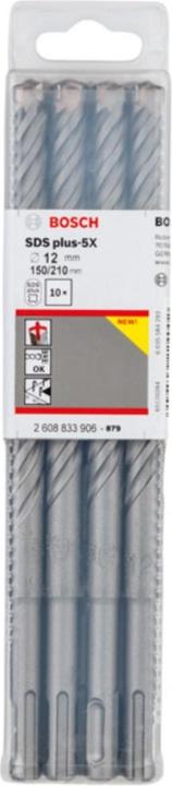Actual product image DIY SDS-plus-5X drill bit 12x150x210 mm, 10 pcs. (12 millimetres)