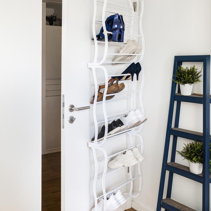 Actual product image Scandinavian Collection - Door shoe rack - 175 cm x 18 cm x 53 cm