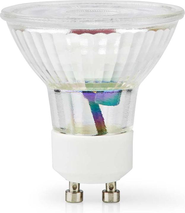 Image du produit Nedis LBGU10P163P3 Lampe LED GU10 Spot 4.5 W 345 lm 2700 K blanc chaud Nombre de lampes dans l'emballage (GU10, 4.50 W, 345 lm, 3 x, F)