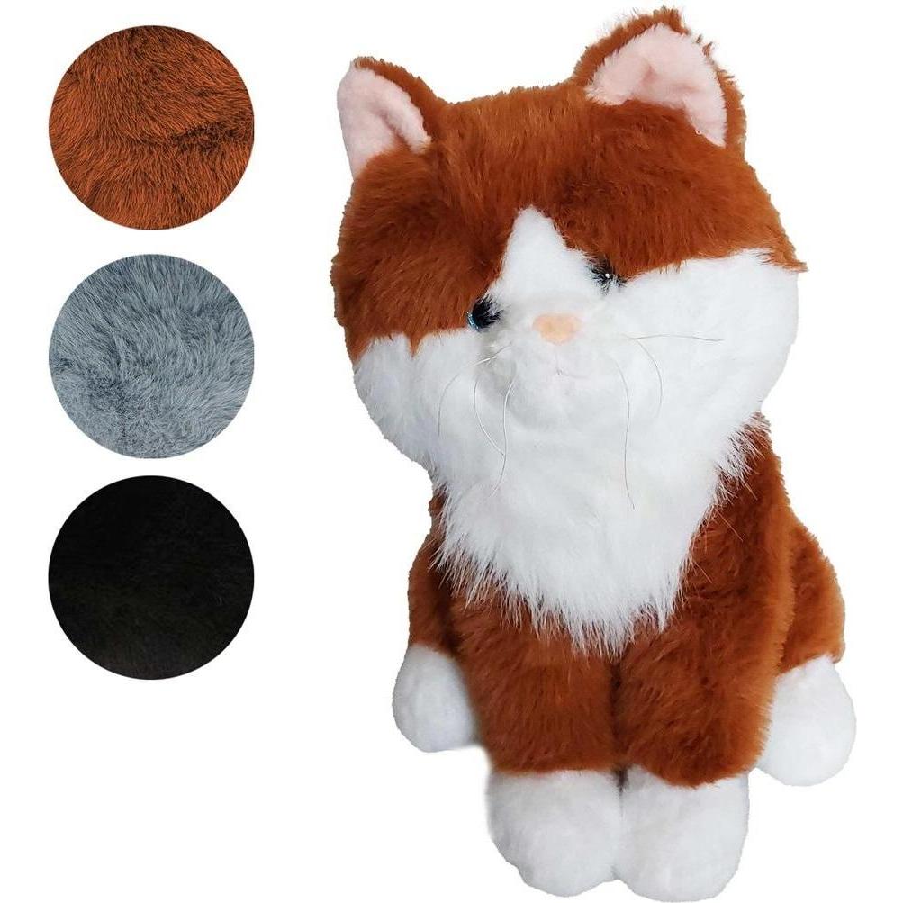MADE Plüsch sitzende Katze 35cm Mix (35 cm) (54611231)