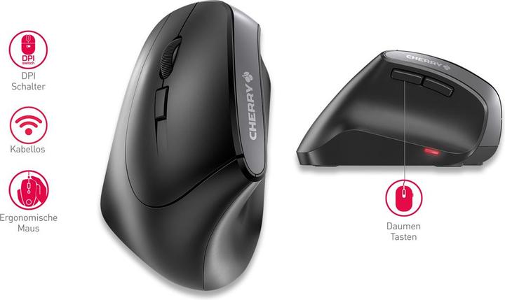 Actual product image CHERRY MW 4500 LEFT (Wireless)