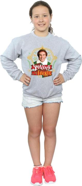 Produktbild Elf Buddy Smiling Sweatshirt Mädchen (116)