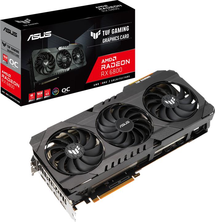 Actual product image ASUS Radeon TUF RX 6800 O16G GAMING (16 GB)