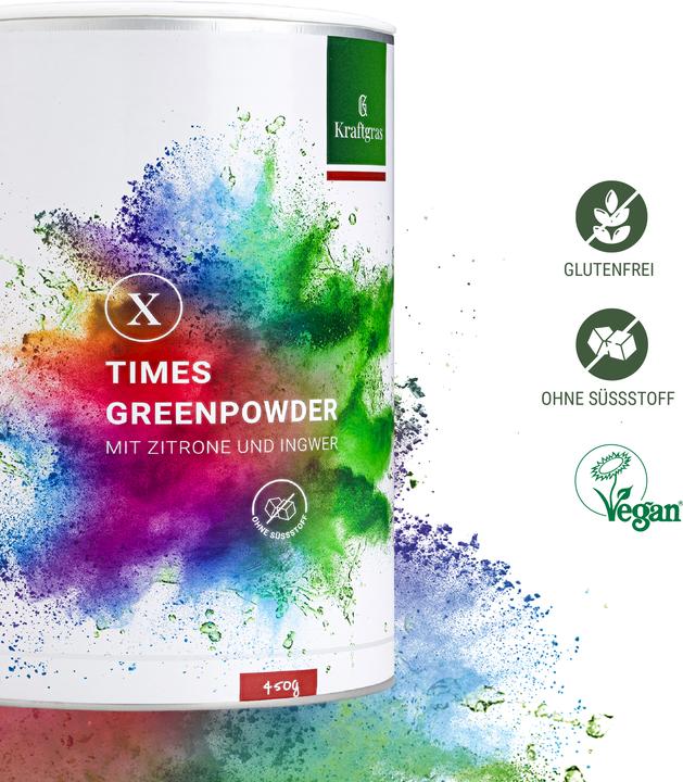 Produktbild Kraftgras Greenpowder Times (1 Stück, Pulver, 450 g)
