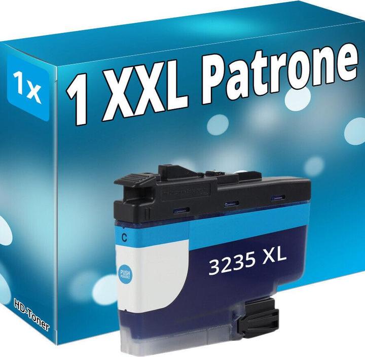 Produktbild Druckfuxx 1x XL Patronen kompatibel BROTHER LC-3235 XL DCP J1100 DW MFC J1300 DW