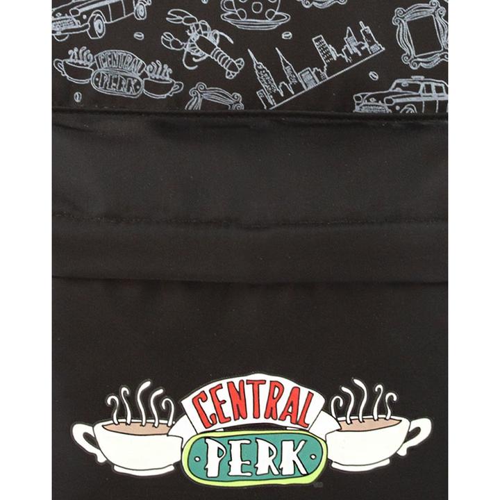 Actual product image Friends Central Perk backpack