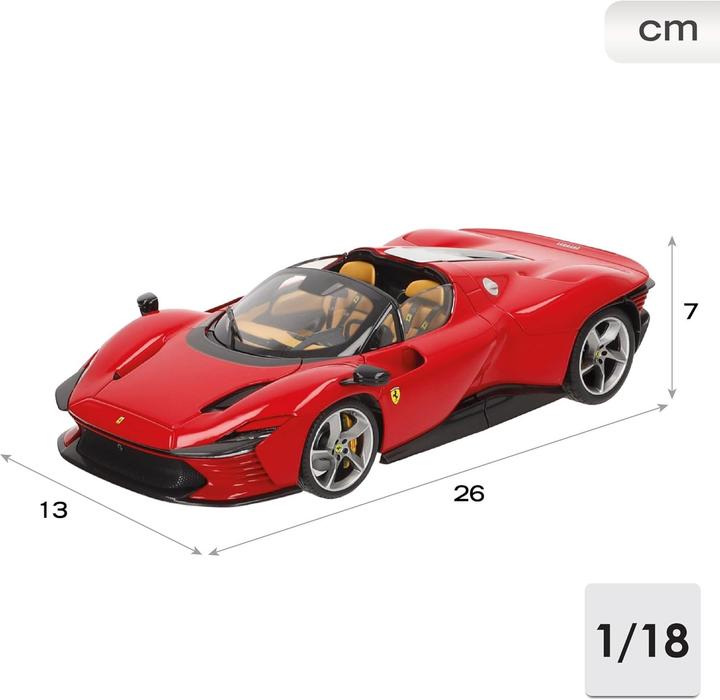 Actual product image Bburago Ferrari Signature Daytona SP3