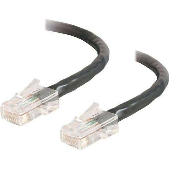 Thumbnail - C2G Kabel / 3 m Assem Xover Black CAT5E PVC (CAT5e, 3 m), Netzwerkkabel
