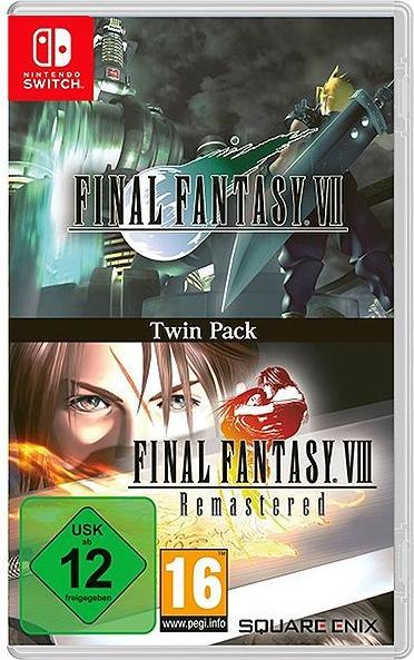 Square Enix Final Fantasy 7+8 Twin Pack (Switch Lite, Switch OLED, Switch, DE)