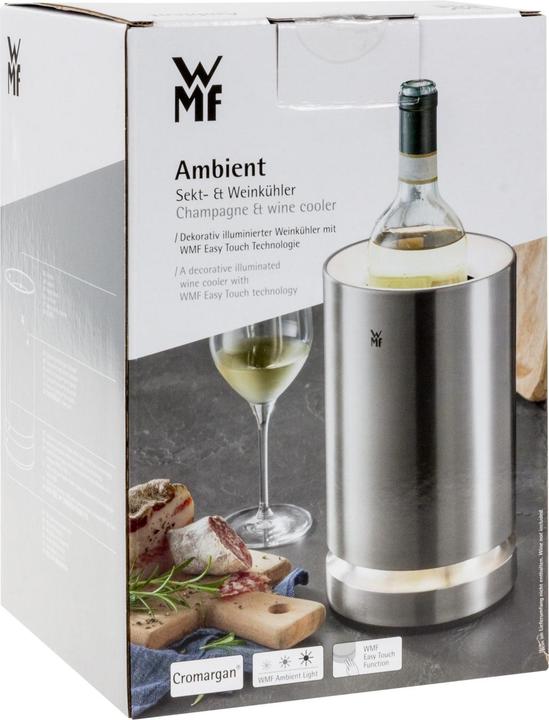 Produktbild WMF Ambient Weinkühler / Flaschenkühler / Sektkühler elektrisch mit LED-Beleuchtung