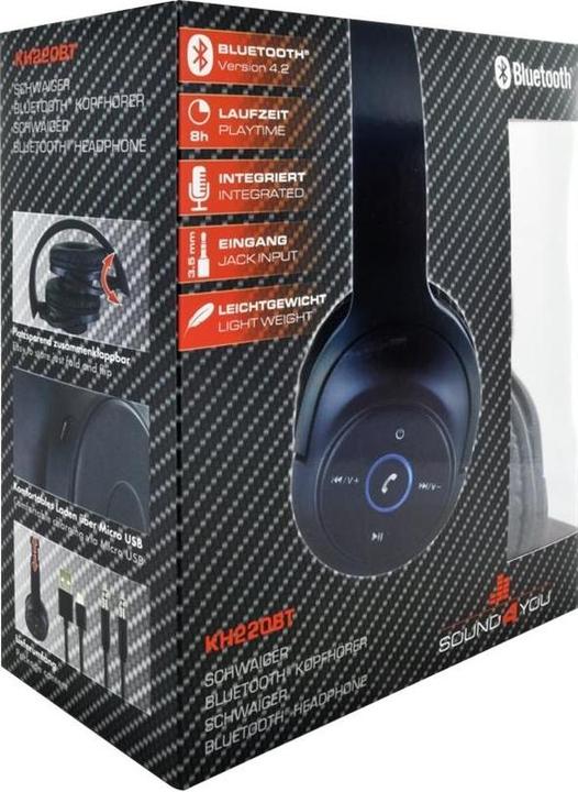 Actual product image Schwaiger On-ear headphones (8 h, Wireless)